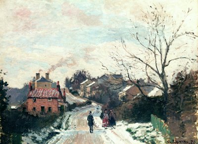 Fox Hill, Upper Norwood, 1870 by Camille Jacob Pissarro